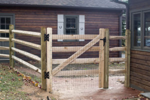 split rail fence