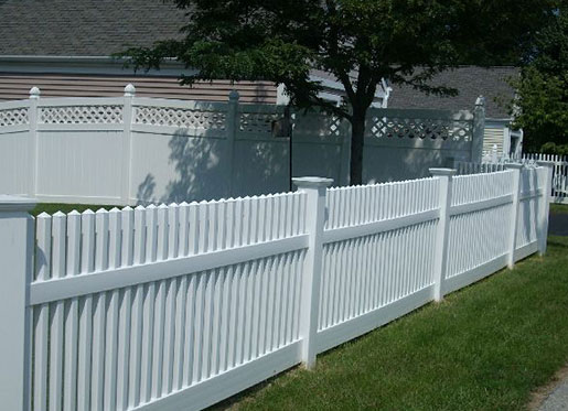 Wood Picket Fences and ActiveYards Picket Fences