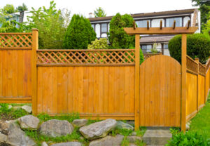 Ceedartech wooden fence from the fence authority