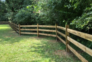 split rail fence